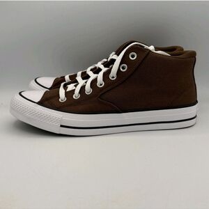 Converse CTAS Malden Street Mid Shoes Mens 10 Brown Canvas A13212F